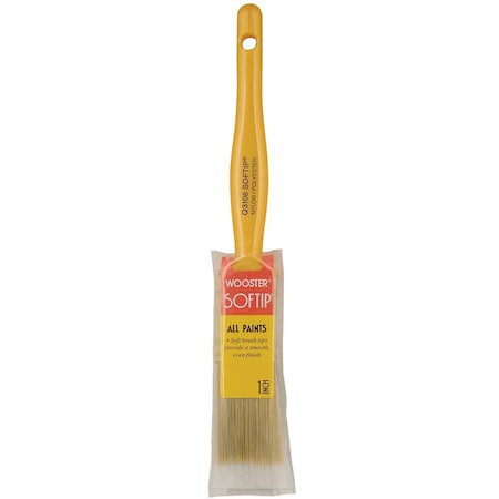 1 Trim/Wall Paint Brush, Plastic Handle